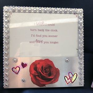 Valentine’s Day, homemade shadow box frame